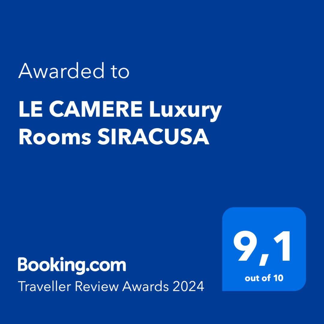 Le Camere Luxury Rooms Siracusa Сиракуза Екстериор снимка